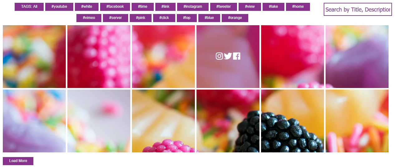 Menu mode - Tags