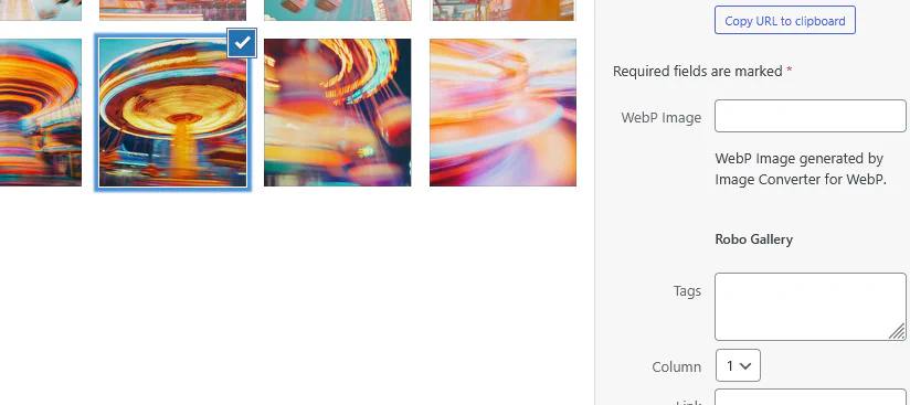 Tags in Media Manager
